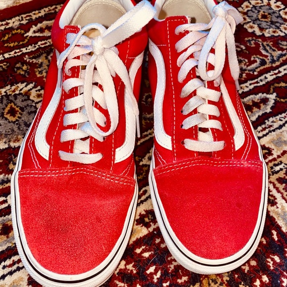 Cherry Red🍒 Old Skool Vans - Picture 7 of 8